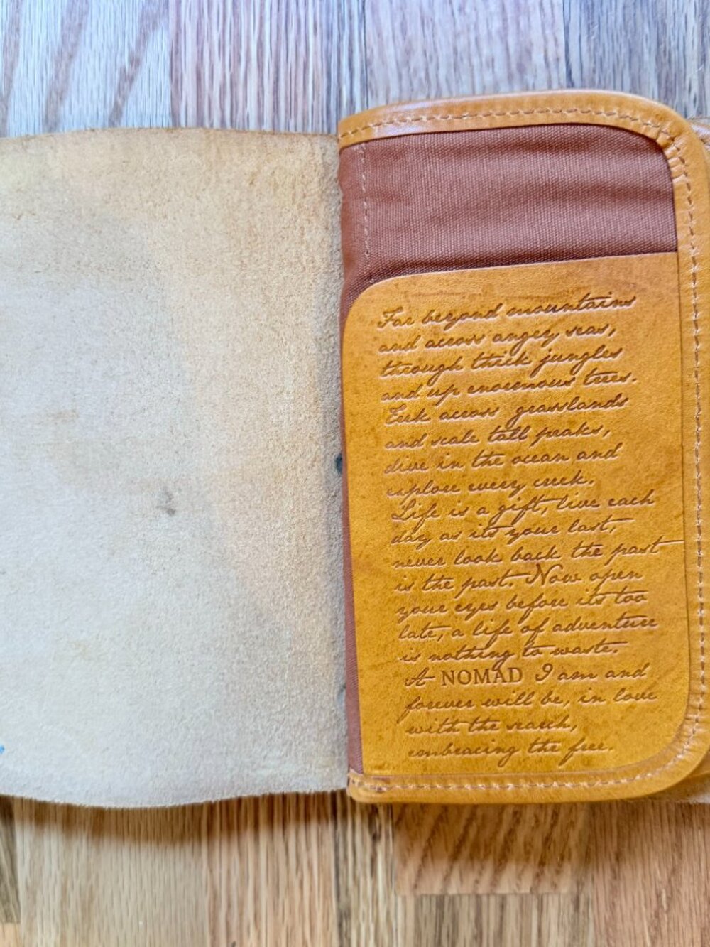 Old Trend wallet - "Nomad Organizer" - Chestnut Brown - new without tags - Picture 2 of 8